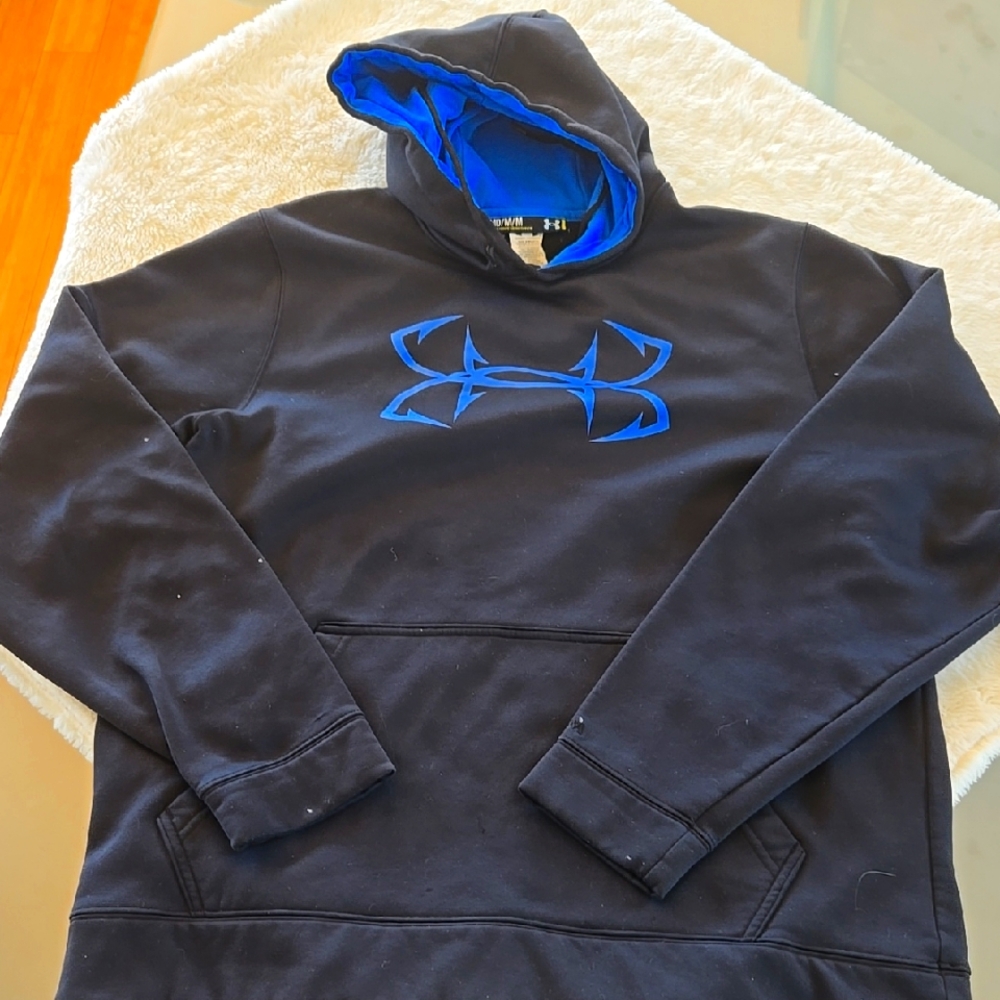 Under Armour Black and Blue Hoodie